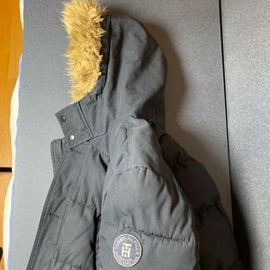 Navy Tommy Hilfiger Down Parka